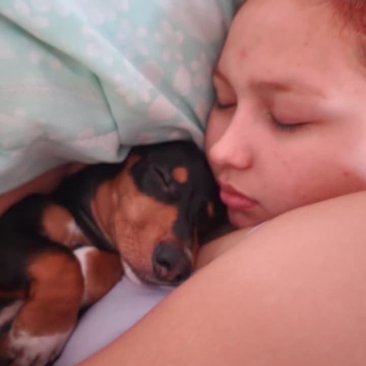 Ela dormindo com ele